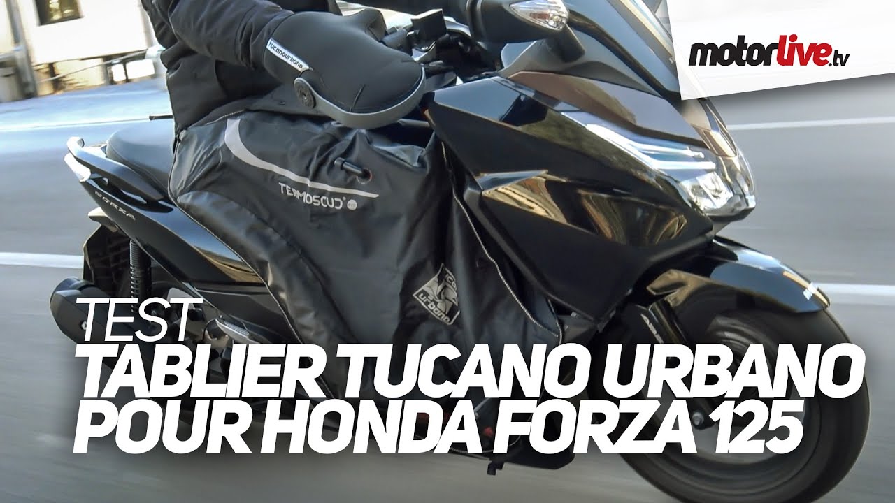 PRATIQUE | Tablier TucanoUrbano TermoscudEvo sur Honda Forza 125