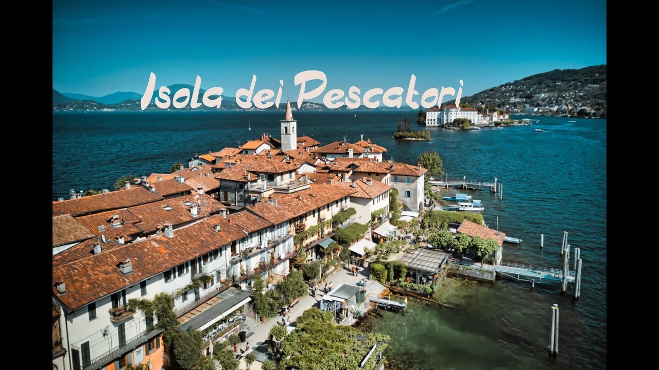 Isola dei Pescatori - Lago Maggiore, Italy | DJI Mavic PRO | 4K