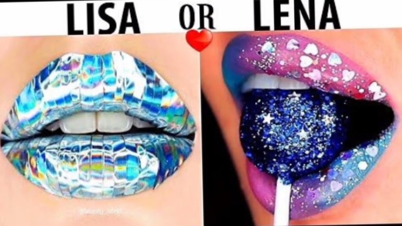 Lisa or Lena Lipstick Competition 💋 Who Wins Mate or Glow?