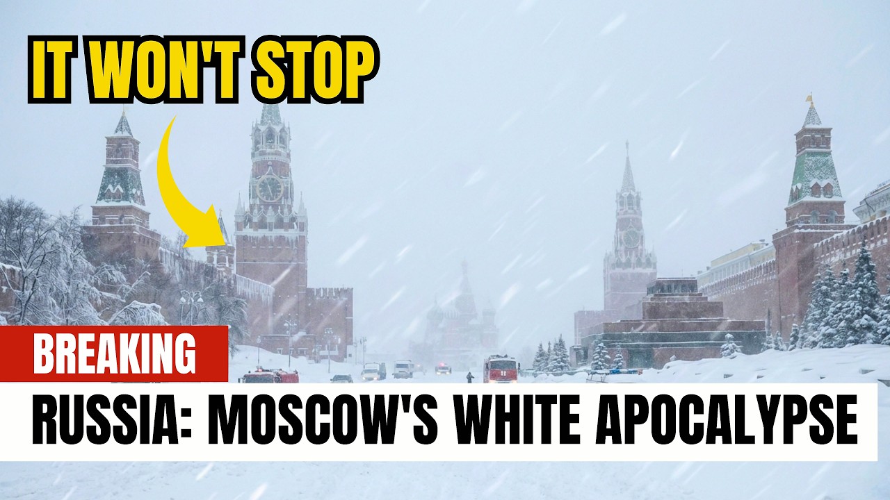 Russia in Chaos: Russia’s "WHITE APOCALYPSE" Buries Cities — "This Was Not Supposed To Happen"