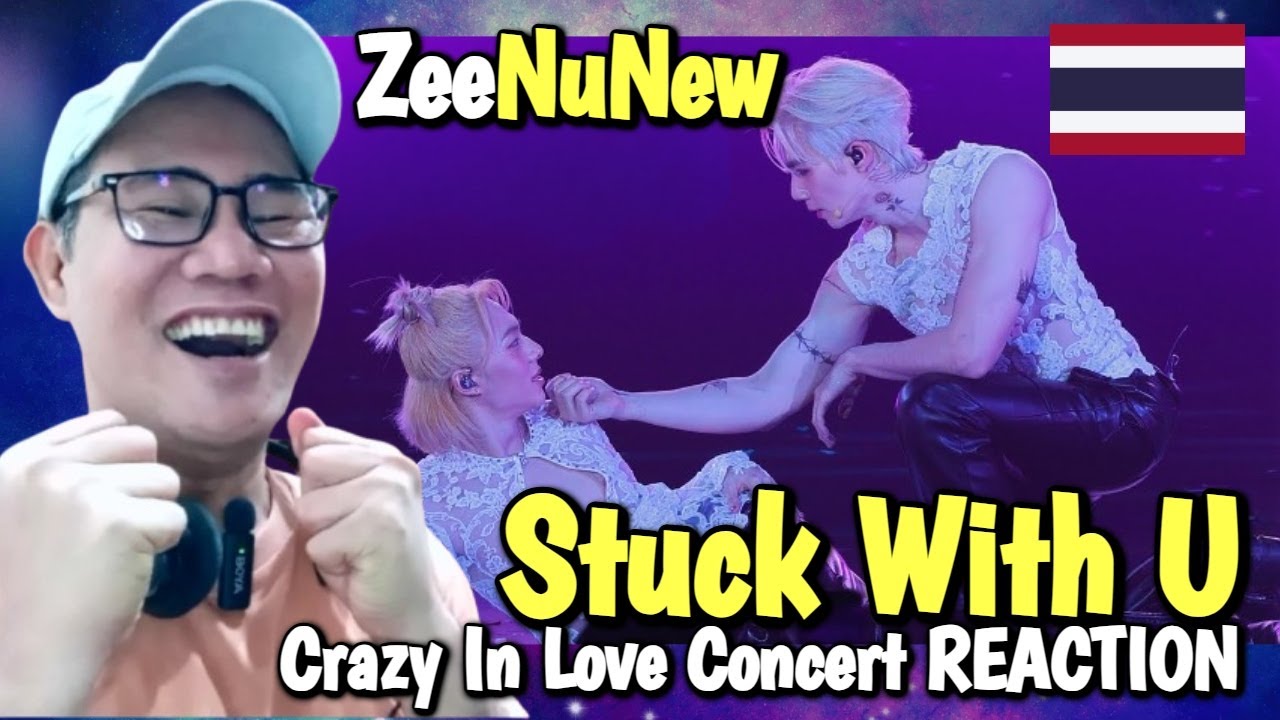 ZeeNuNew - Stuck With U - Crazy In Love Концерт РЕАКЦИЯ
