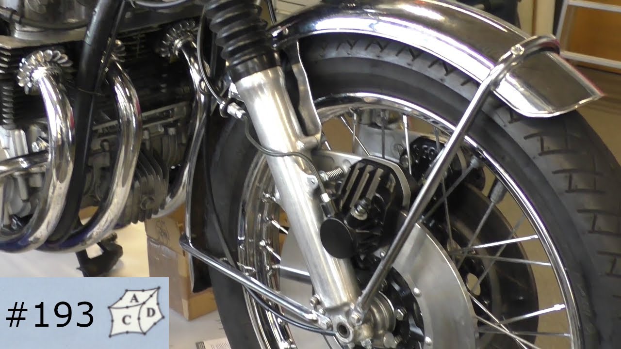 Zweite Bremsscheibe für Honda CB 750 Four.