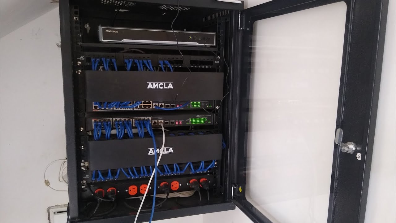 Instalación RACK.[Sistemas de seguridad electrónica]