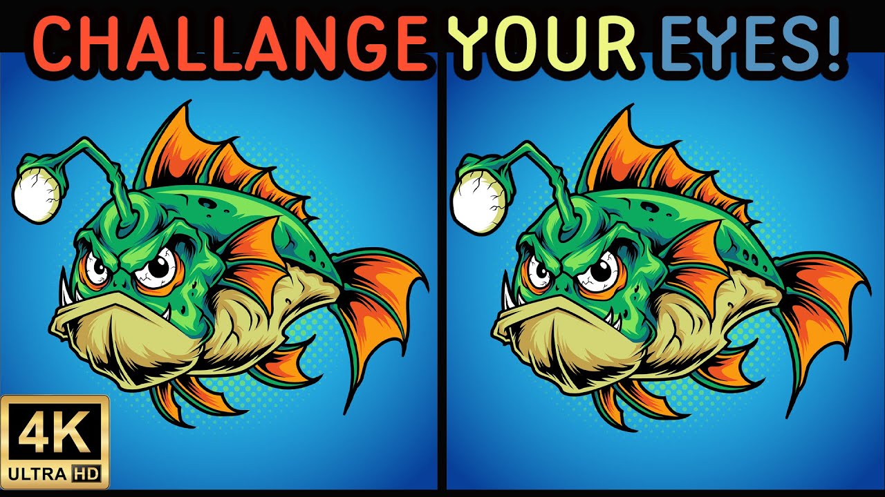 [Ultimate Spot the Difference Challenge] - Test Your Eyesight! [Find the Difference] #4k #24
