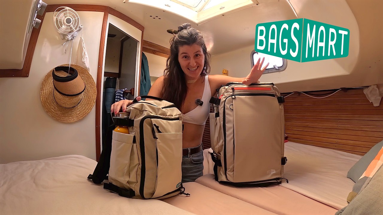Packing to Leave the Boat! | BAGSMART Blast Travel Backpack Review