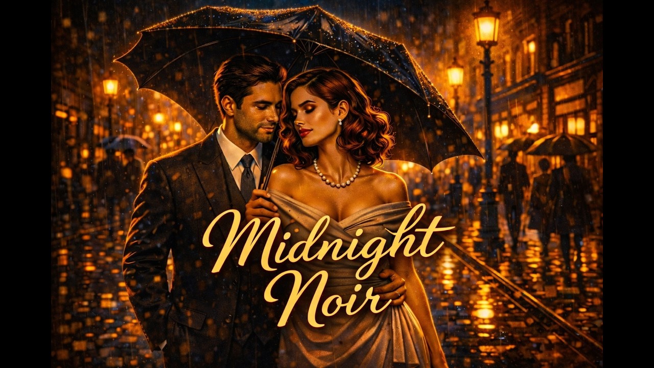 Rainy City Retro Jazz Long Mix | Midnight Noir Cafe Vibes | Just Jazz It
