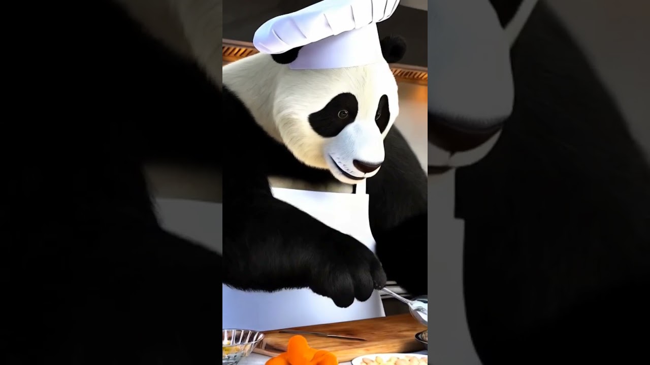 panda memasak