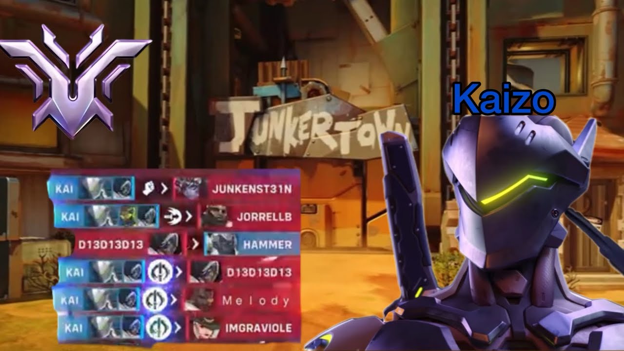 DONT PLAY ASHE INTO THE RANK 1 GENJI | CONSOLE | KAIZOCHI | SZN 17