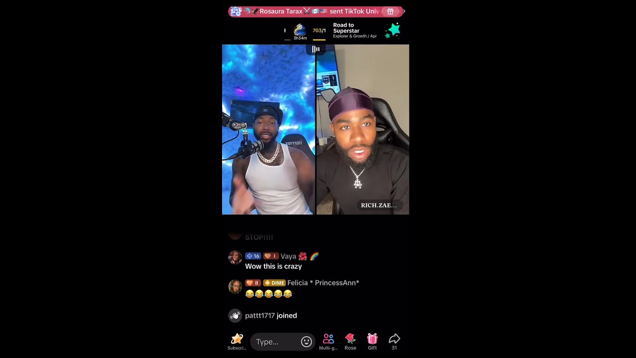 Rich Zaee and Diamond Nupe have an exchange of words. Zaee lets him know 
