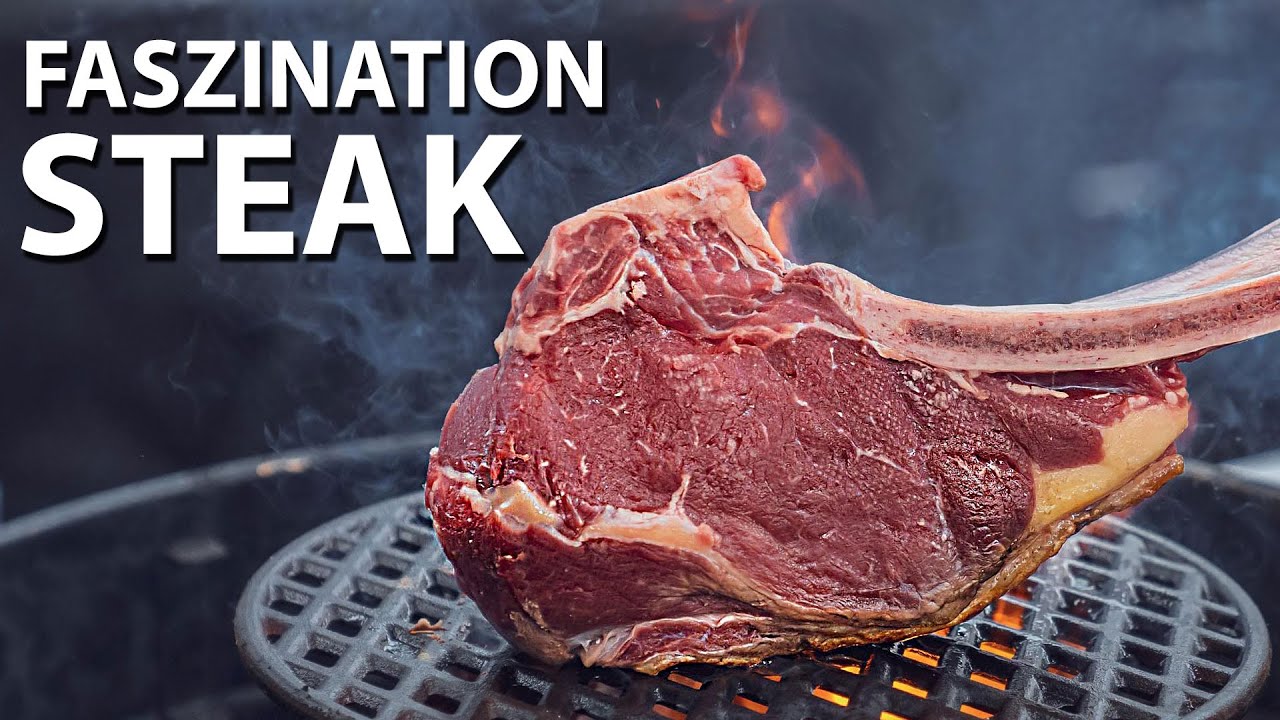 Wir werden Steaks auf Holzkohle nie mehr anders grillen...