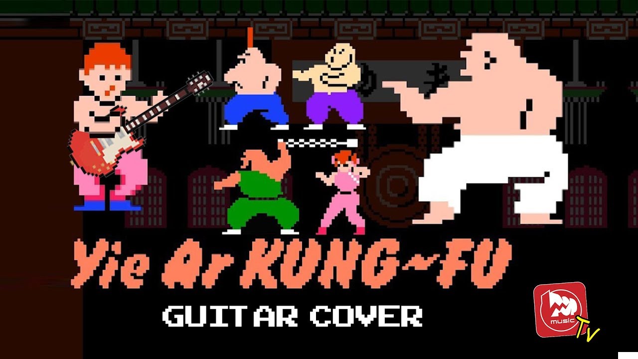 Yie Ar Kung Fu - two handed tapping guitar
