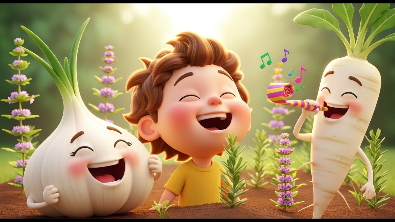 Vegetable Veggie Spelling Song A-Z for Kids | Learn Veggies Alphabet & Fun Nursery Rhyme, Baby Songs