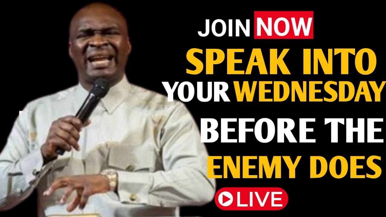[Wednesday 5th November,2025]SPEAK INTO YOUR WEDNESDAY BEFORE THE ENEMY DOES - Apostle Joshua Selman