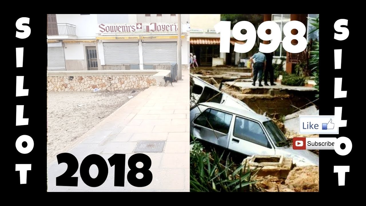 Inundacion de s'illot 1989 y la actualidad