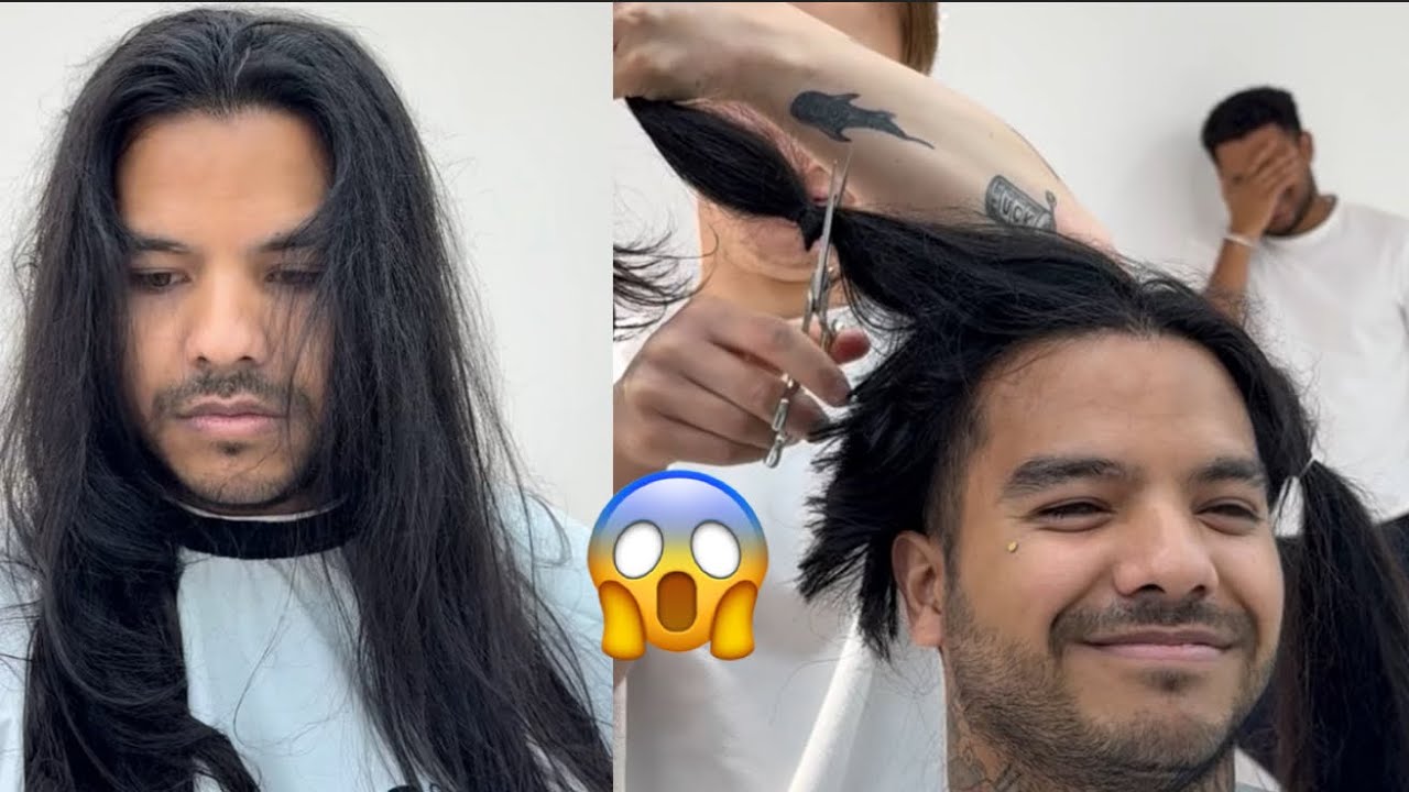 Cumplió su promesa😱 Transformación ASOMBROSA 10 AÑOS menos #haircut #cambiodelook 