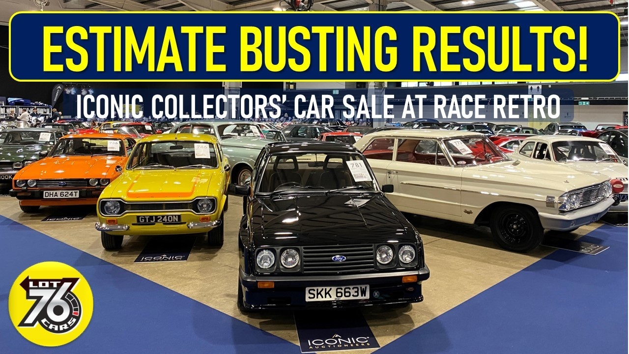 Iconic Auctioneers Collectors' Car Sale at Race Retro February 2026