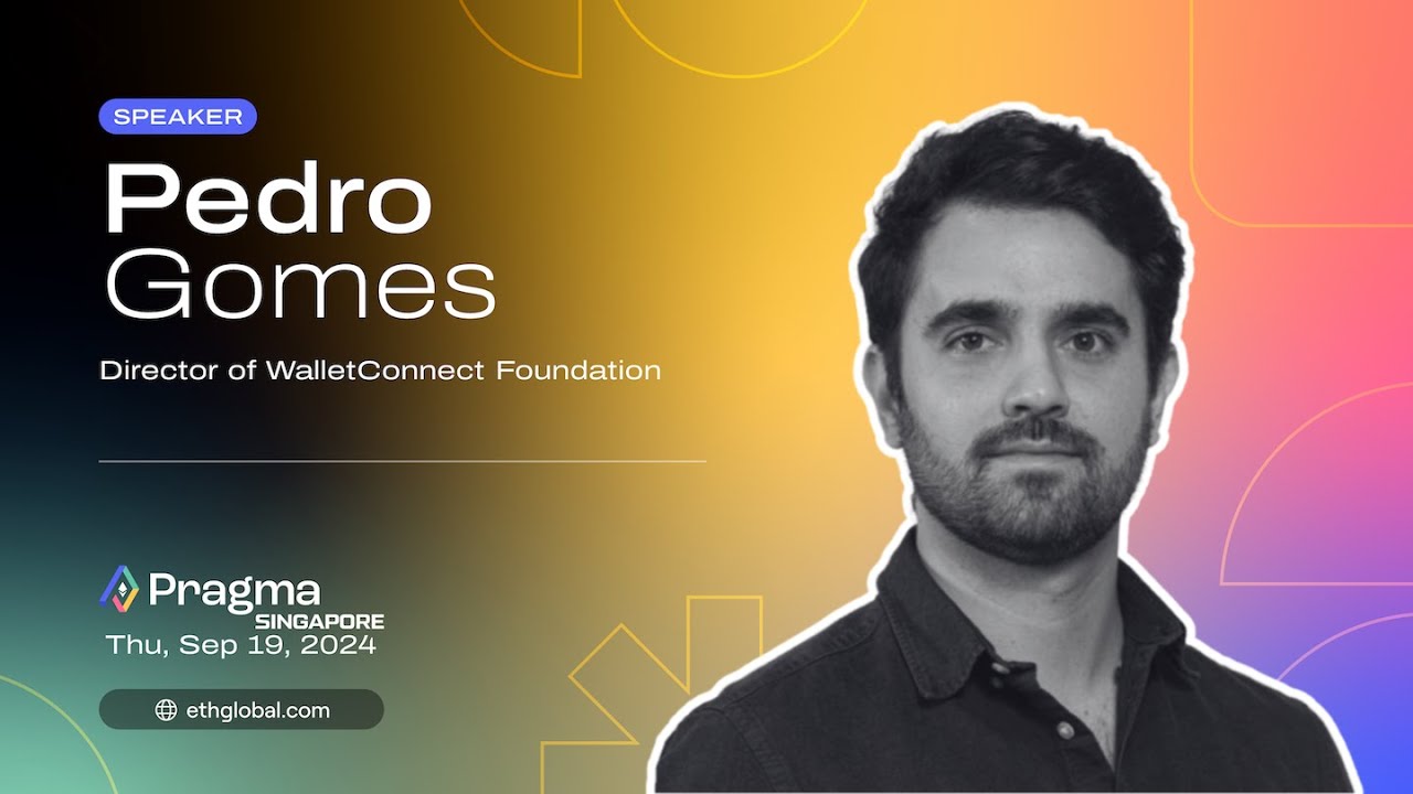 Pedro Gomes I Future of Wallets I WalletConnect I Pragma Singapore 2024