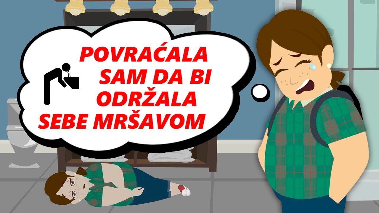 Smeta mi moja debljina | Kako sam postala vitka i zgodna? | animacija