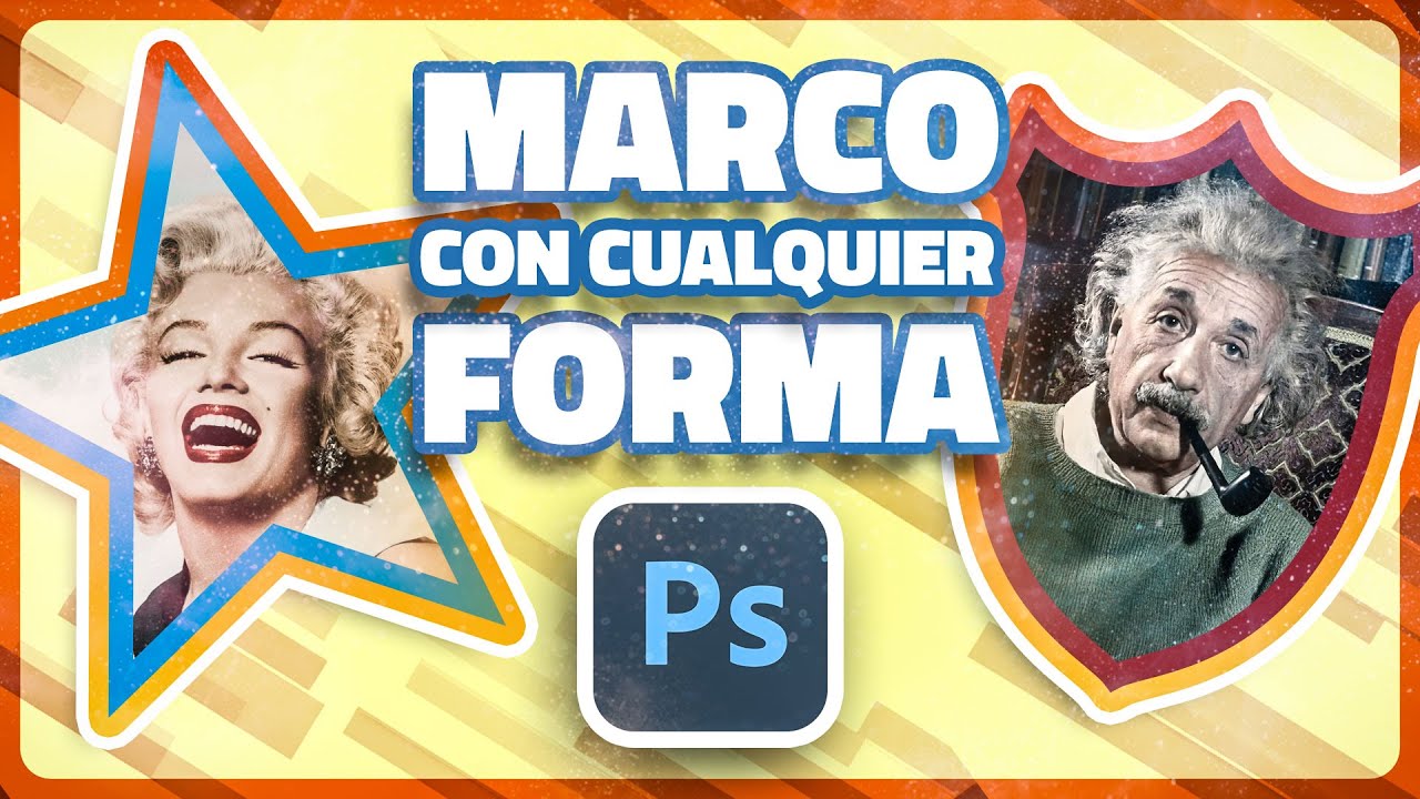 ⭐ Usar CUALQUIER FORMA con la herramienta MARCO en PHOTOSHOP 👌