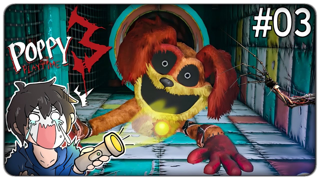 FUGGIAMO DA DOGDAY IMPAZZITO E DA DECINE DI BAMBOLE ASSASSlNE | Poppy Playtime Capitolo 3 - ep.03