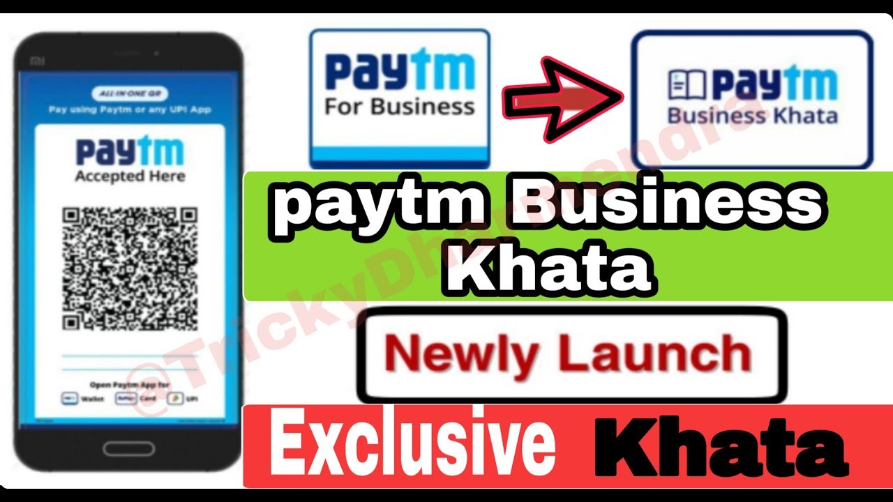 Paytm lunch Business Khata paytm merchant khata new update #Paytm #BusinessKhata.#TrickyDharmendra