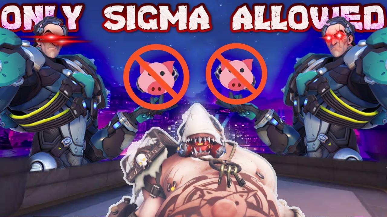 Forcing Hog On The Sigma Only Map | Overwatch 5v5