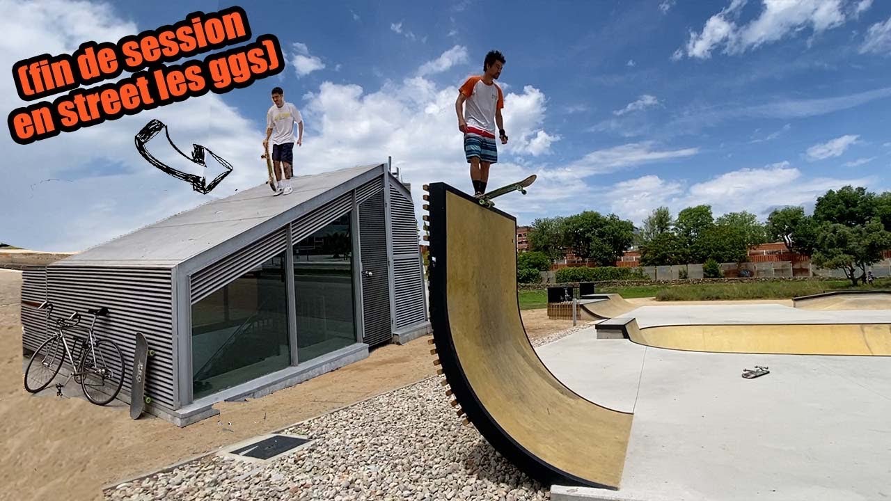 On test le skatepark Sant Joan Despí et on finit en STREET 🔥