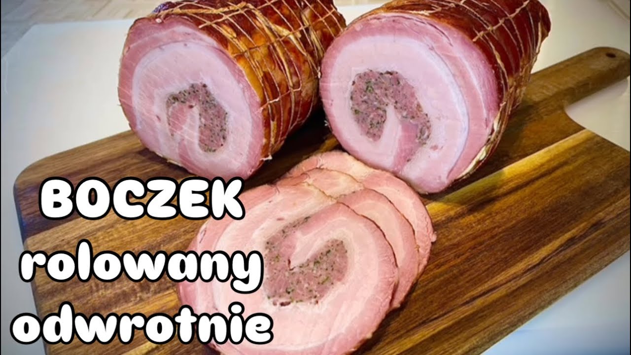 Boczek faszerowany tyrolską… idealne połączenie…