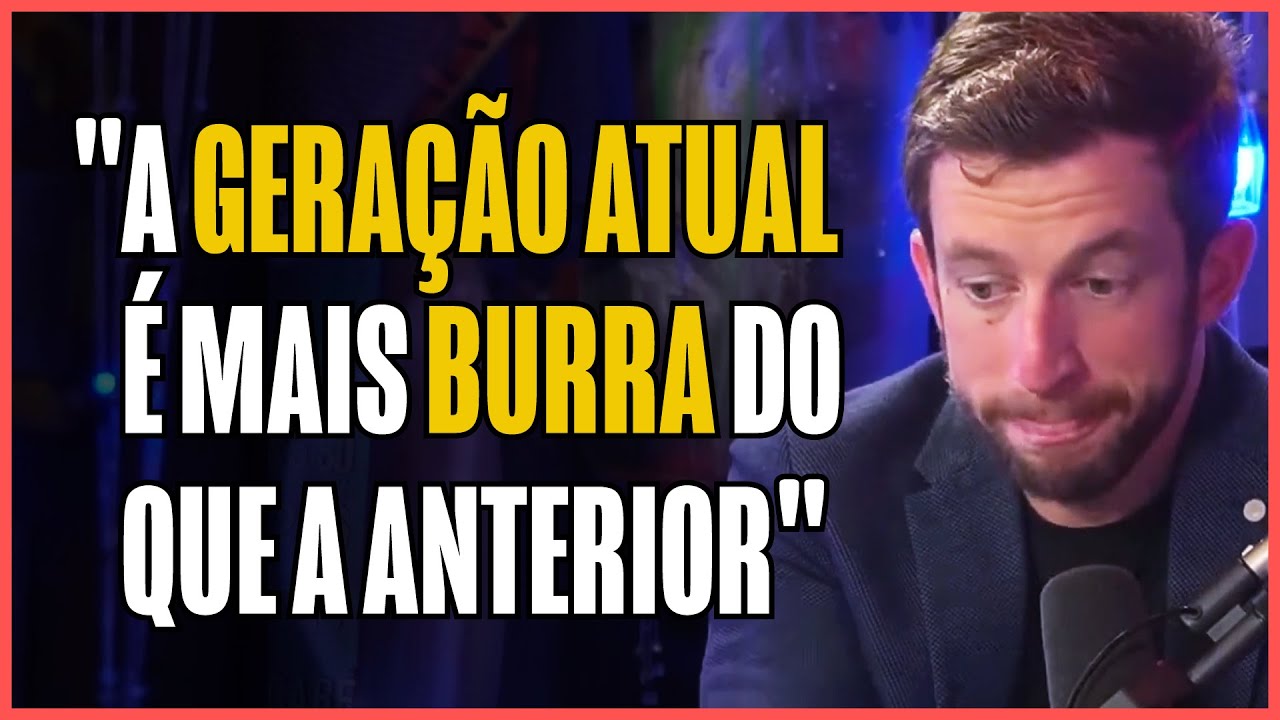 A SOCIEDADE ESTÁ EMBURRECENDO?