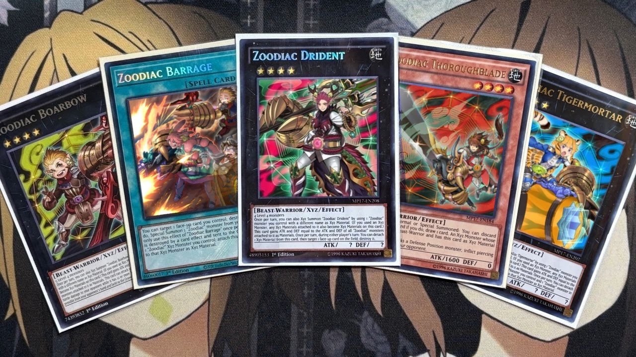 My Zoodiac Yugioh Deck Profile for Post September 2025 Banlist