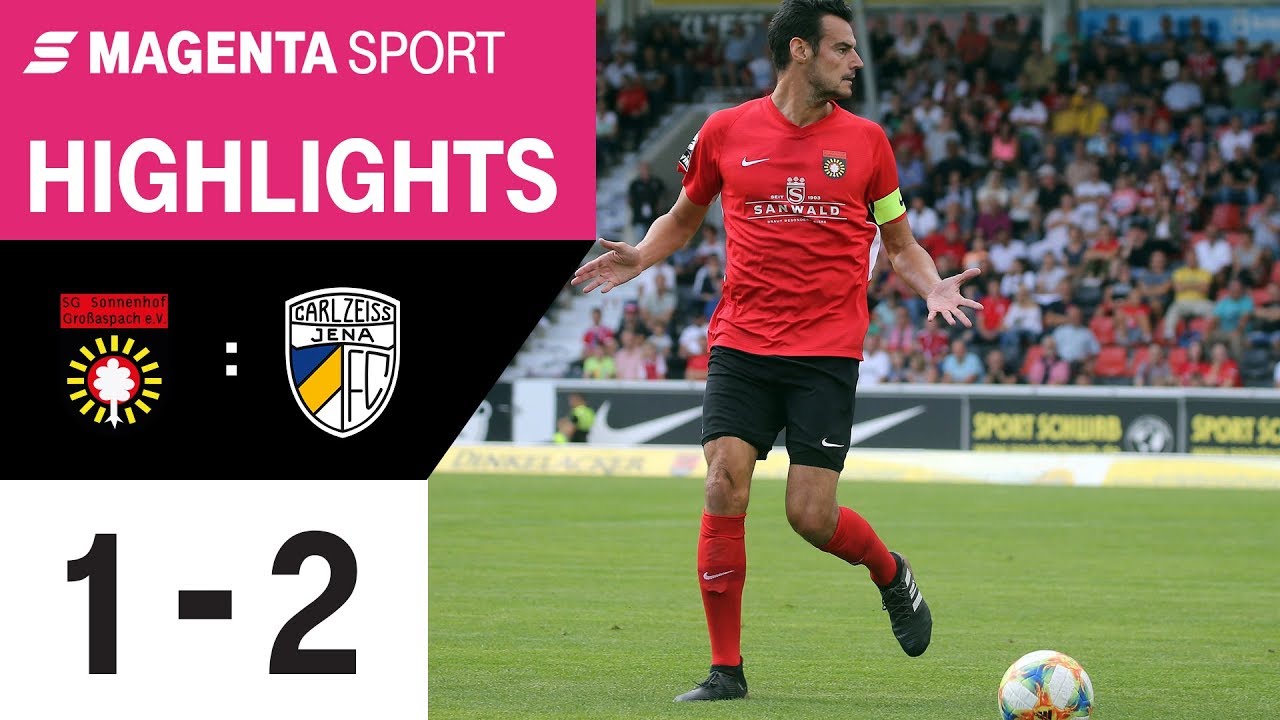 SG Sonnenhof Großaspach - FC Carl Zeiss Jena | Spieltag 19, 19/20 | MAGENTA SPORT