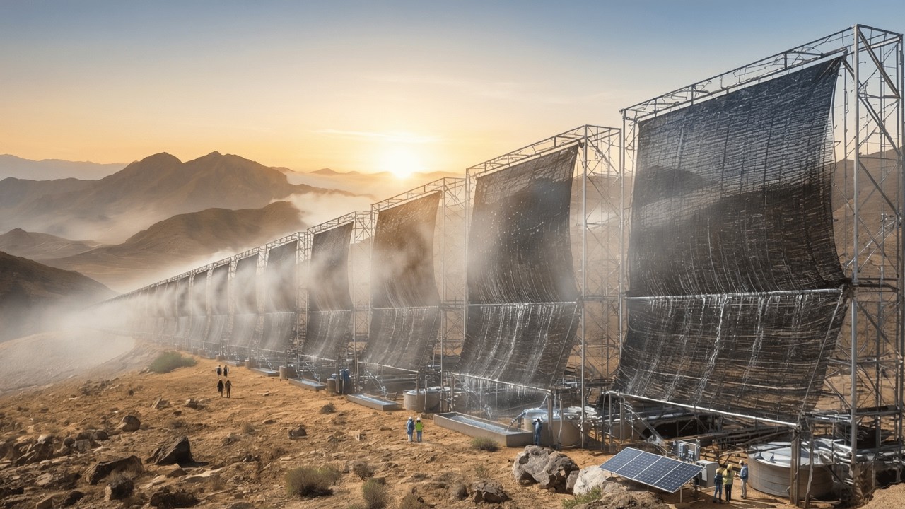 Deutschland Produziert Millionen Liter Wasser In Der Sahara Mit Unglaublicher Technologie