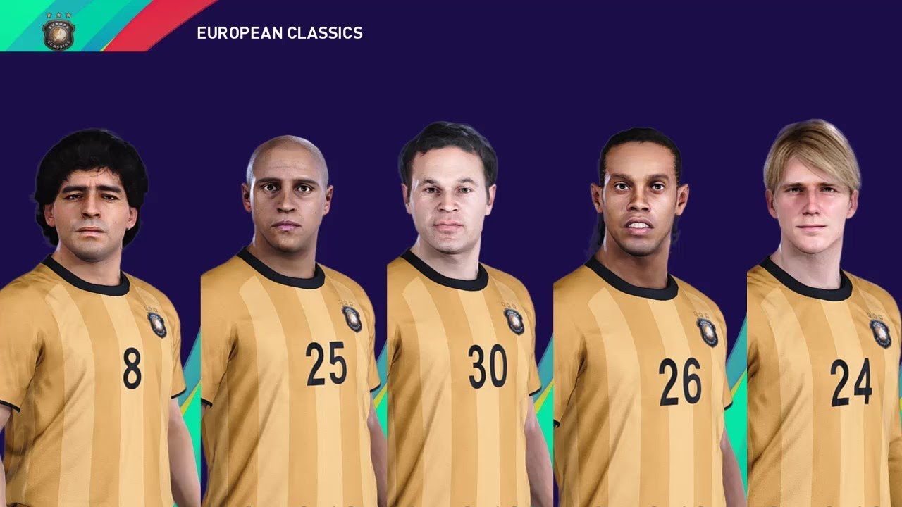 طريقة اضافة جميع الاساطير الى بيس 2021 🔥🔥| PES2021Legends