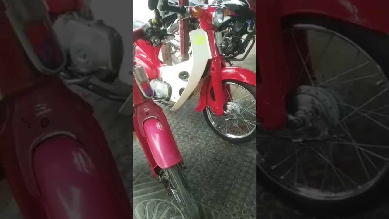 Two brother Honda c50 #automobile