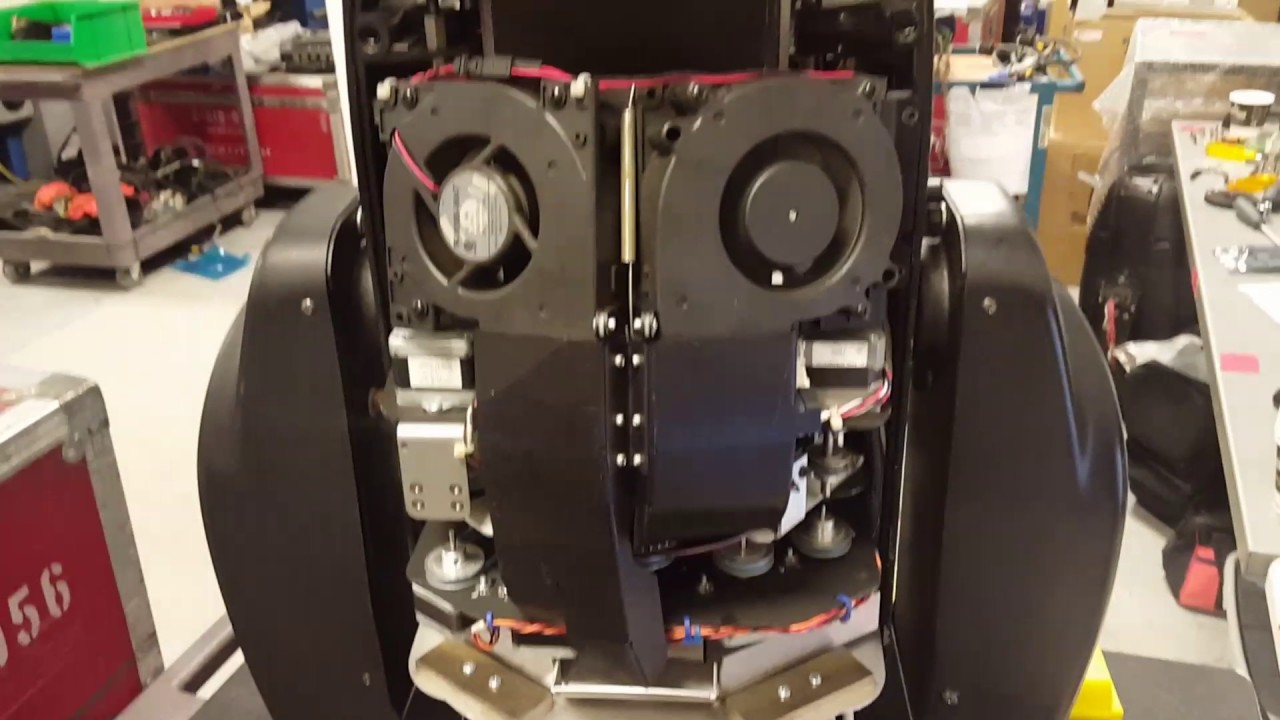 VL3000 spot funny Lamp problem