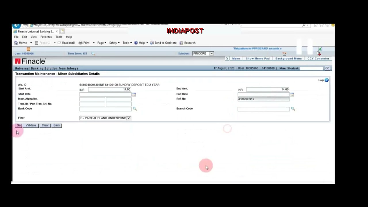 39  PAYMENT OF INTEREST FROM SUNDRY ACCOUNTS HTM