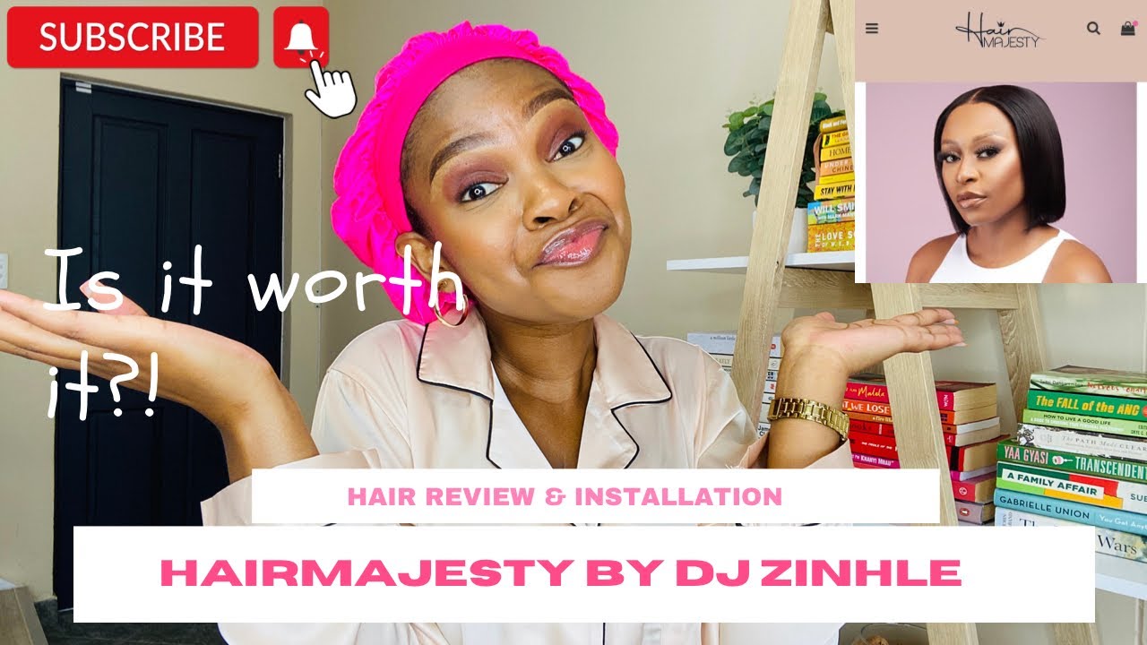HAIR MAJESTY BY DJ ZINHLE || HAIR REVIEW & INSTALLATION || SA Youtuber
