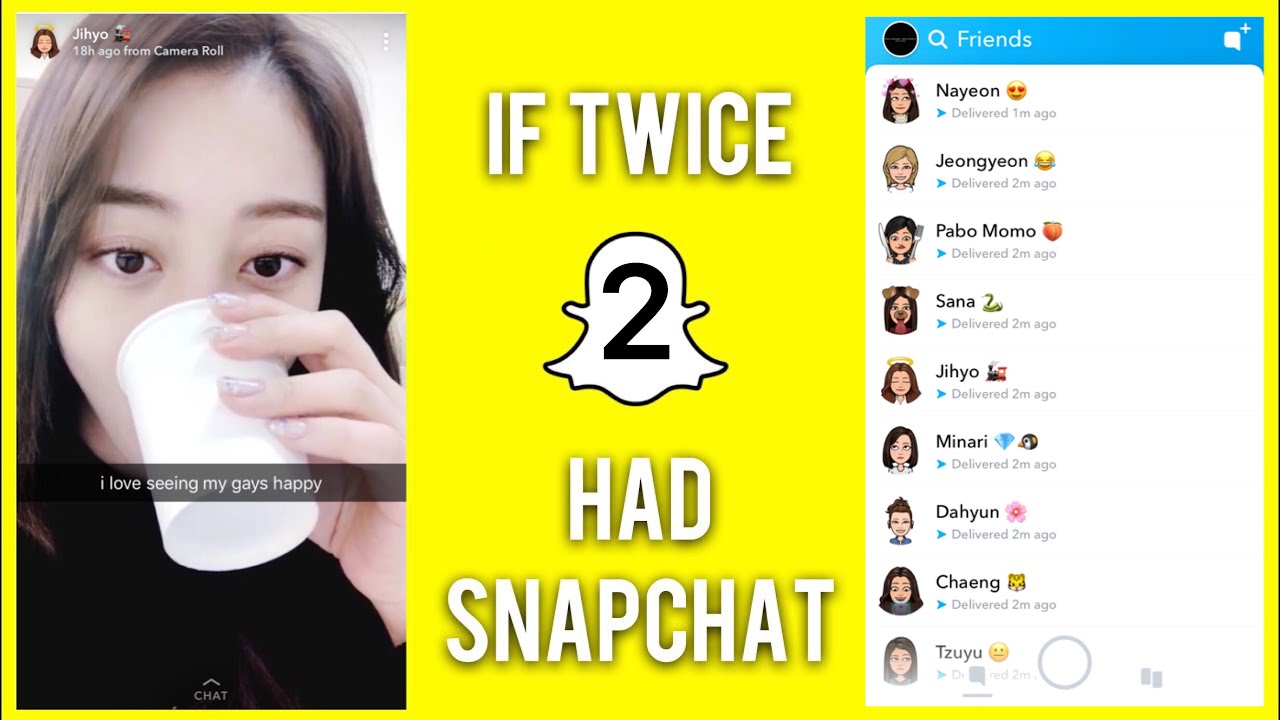 If Twice had Snapchat 2