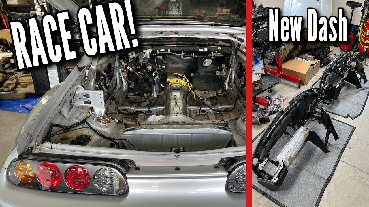 Mk4 Supra restoration pt.2 (Full Interior Removal)