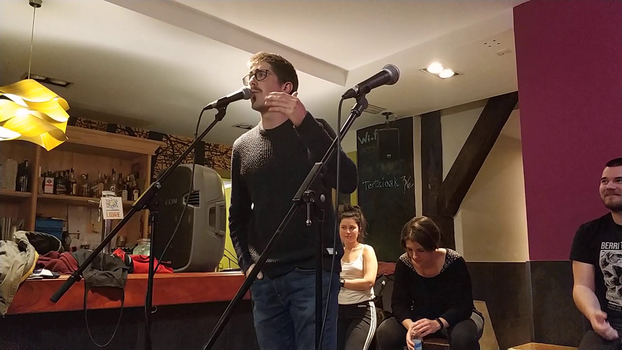 Bertso Erronda 2020 (Errondabide) Ander Ucelay agurra