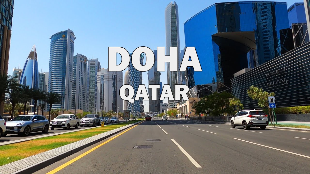 Doha, Qatar - Driving Tour 4K