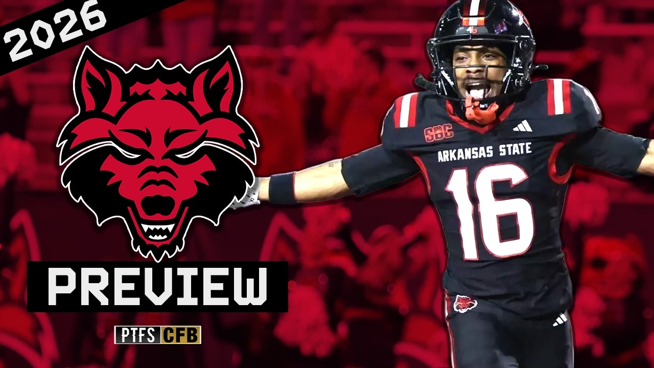 Превью футбольного сезона Arkansas State 2026 | Смогут ли Red Wolves проявить себя в этом году?