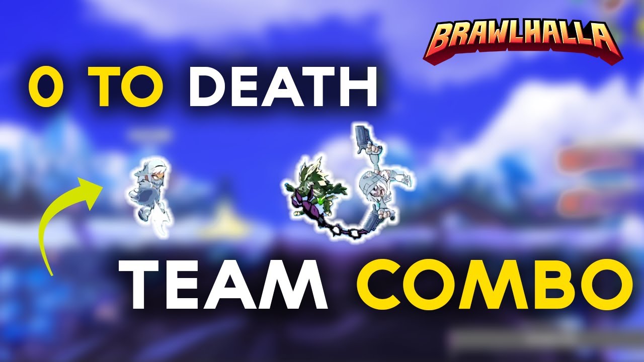 EPIC 0 TO DEATH TEAM COMBO! - Brawlhalla twitch highlights #37