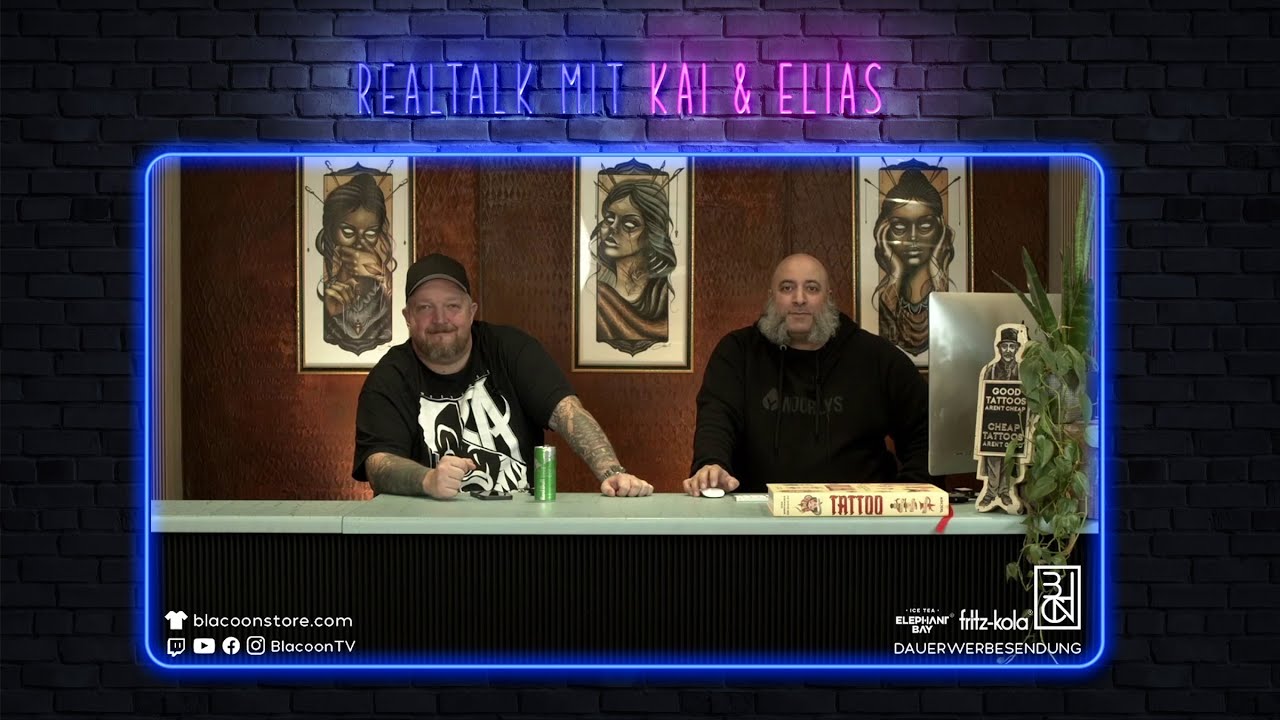 Realtalk mit Kai & Elias - BlacoonTV meets Lebenslänglich Tattoo