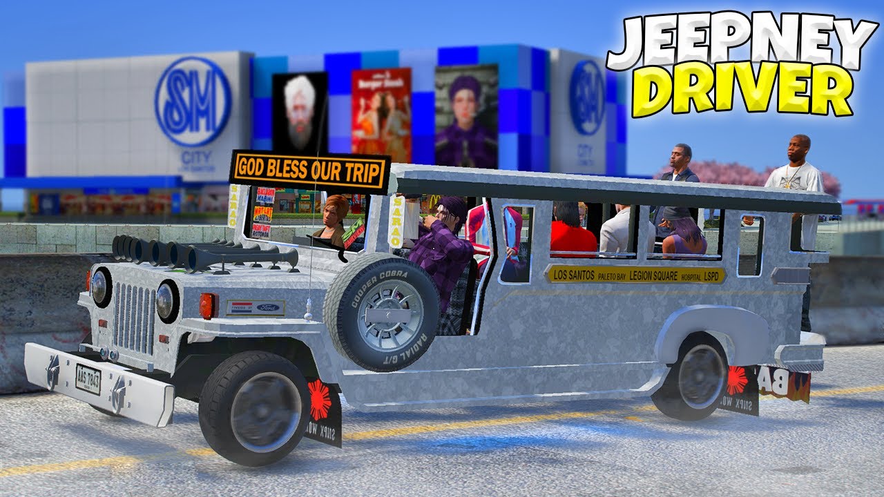 I BECAME A JEEPNEY DRIVER sa GTA 5 (IT WAS CRAZY!) | SnoopX