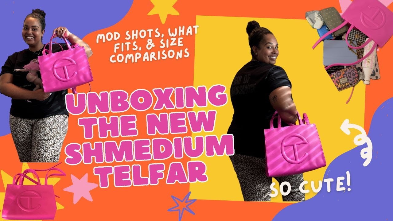 BRAND NEW Telfar SHMEDIUM Unboxing!! They Listened🙌🏾 Ft. What Fits, Size Comparisons, & Mod Shots!