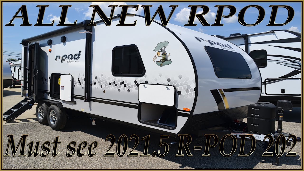 НОВАЯ МОДЕЛЬ 2021 Rpod 202 туристический прицеп от Forestriver @ Couchs RV Nation RV: обзорный тур