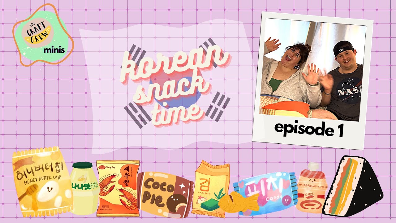 American Expats Try Korean Snacks Episode 1
