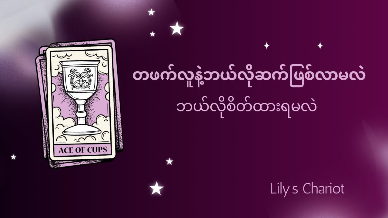 တဖက်လူနဲ့ဘယ်လိုဆက်ဖြစ်လာမလဲ၊ခုချိန်ဘာတွေကို သတိထားရမလဲ🦋