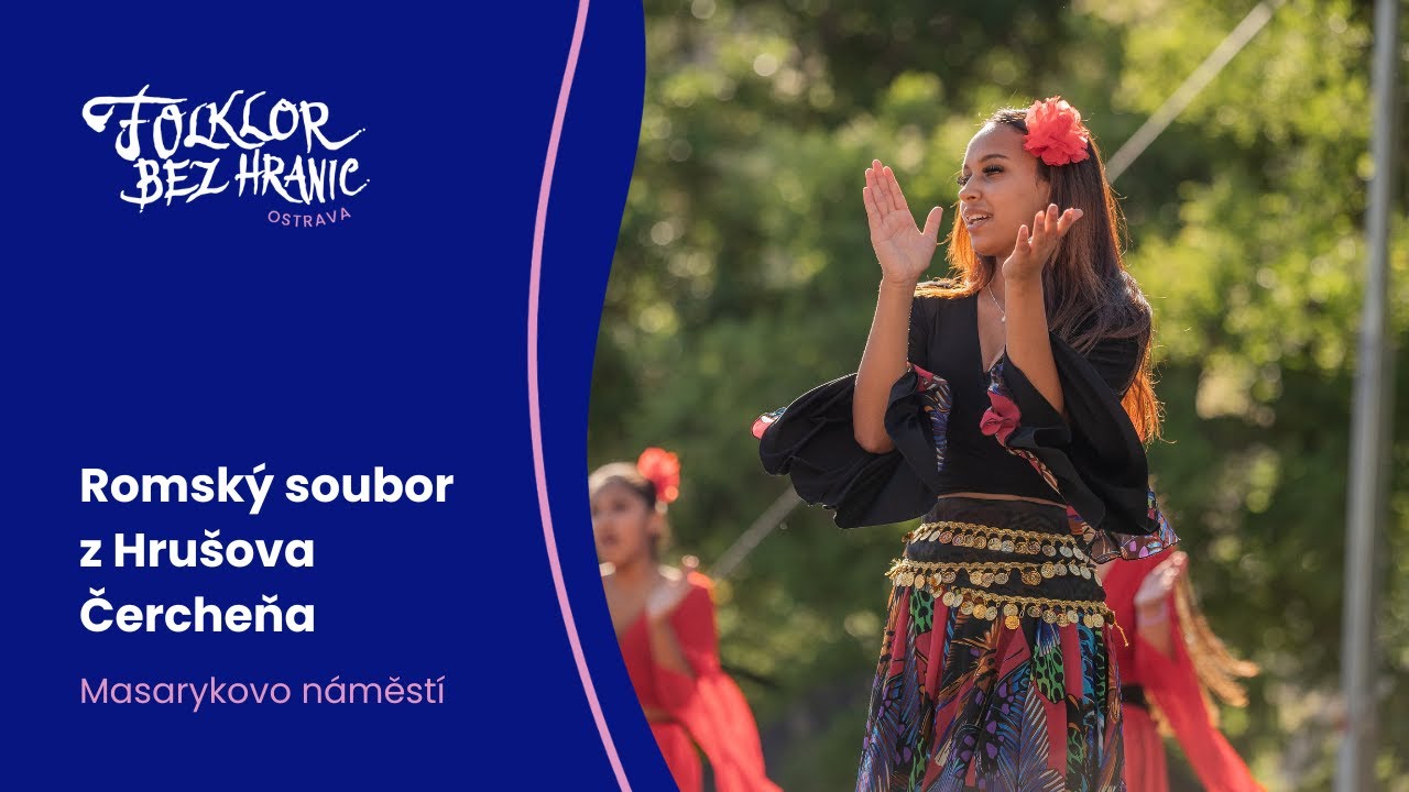 Romský soubor z Hrušova Čercheňa /Hvězda/ | Folklor bez hranic Ostrava 2025